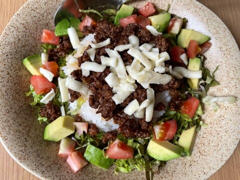 作り置きにも!タコライス